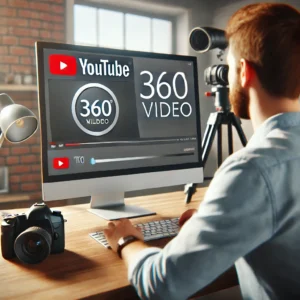 how to upload 360 video youtube